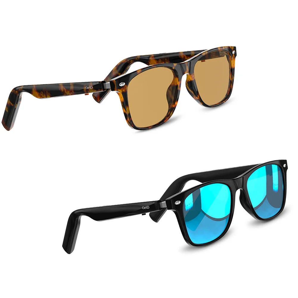 Smart Glasses Bluetooth Polarized Sunglasses UV Protection Music Headset Unisex 2